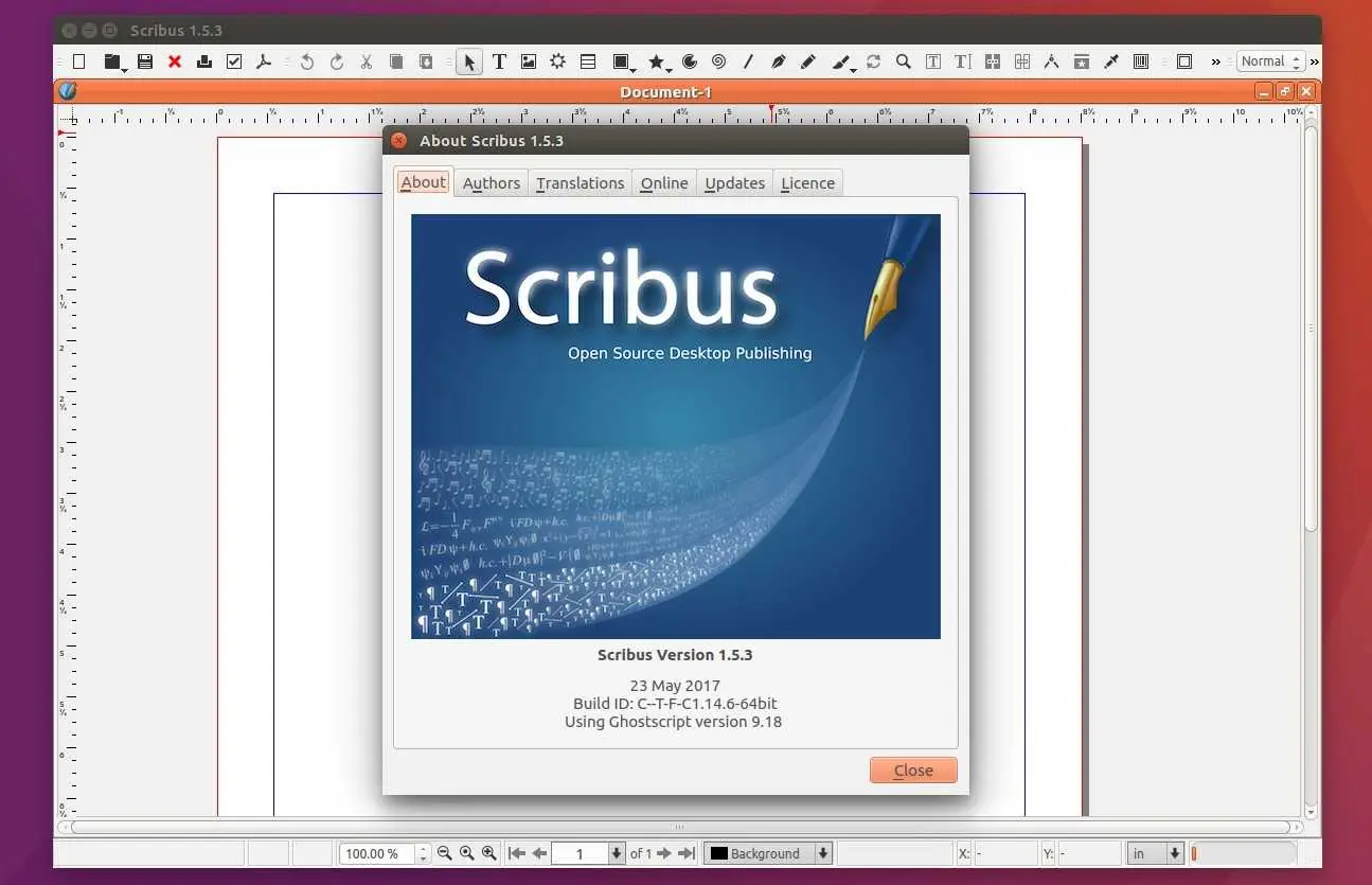 تحميل برنامج Scribus 